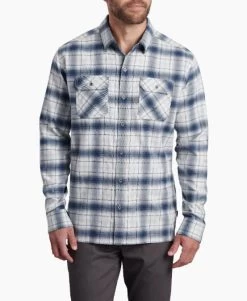 Dillingr Flannel - Men's -Outdoor Clothing Shop 1010980591 Dillingr Flannel Overcast M Front
