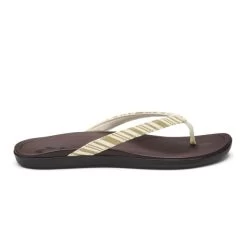 OluKai Ho'opio - Women's 10 OluKai Ho'opio - Women's -Outdoor Clothing Shop 1022550345 Olukia Hoopio ClayStripe Wmns Side