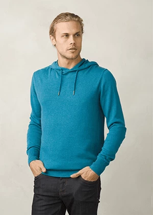 Prana Throw-On Hooded Sweater - Men's 1 Prana Throw-On Hooded Sweater - Men's
