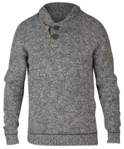 FJÄLLRÄVEN Lada Sweater - Men's -Outdoor Clothing Shop 1033100018 Fjallraven LadaSweater Grey Mens
