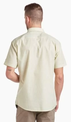 Karib SS - Men's 10 Karib SS - Men's -Outdoor Clothing Shop 1034280021 Kuhl KaribSSShirt CitrusGreen Rear