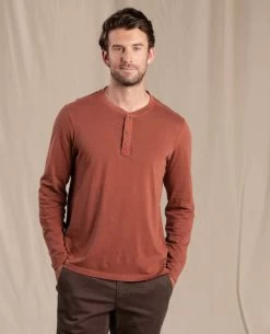Primo Long-Sleeve Henley - Men's
