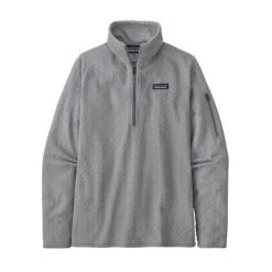 Patagonia Better Sweater 1/4 Zip - Women's 10 Patagonia Better Sweater 1/4 Zip - Women's -Outdoor Clothing Shop 1035981788 Better Sweater 1.4 Zip Frozen Jaquard Salt Grey W Front Copy