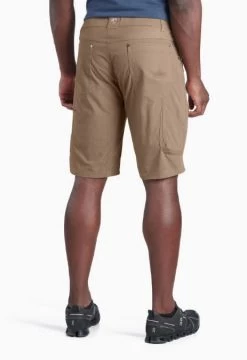 Radikl Short 10" - Men's -Outdoor Clothing Shop 1035985630 Kuhl RadiklShort10 DarkKhaki Mns Back