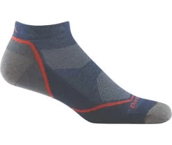 Darn Tough Light Hiker No Show Lightweight With Cushion - Men's 6 Darn Tough Light Hiker No Show Lightweight With Cushion - Men's -Outdoor Clothing Shop 1035986068 DarnTough LightHikerNoShowLightweightWithCushion Denim Mens Front