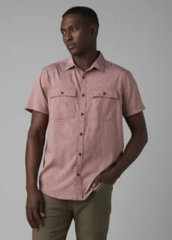 Prana Garvan Short-Sleeve Shirt Tall - Men's 6 Prana Garvan Short-Sleeve Shirt Tall - Men's -Outdoor Clothing Shop 1035987454 Prana GarvanShortSleeveShirtTall Manzanita Mens Front