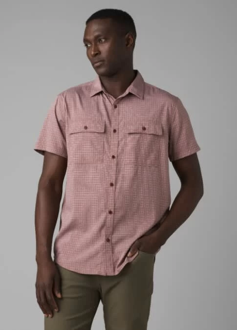 Prana Garvan Short-Sleeve Shirt Tall - Men's 3 Prana Garvan Short-Sleeve Shirt Tall - Men's - Image 3