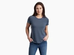 Konstance Short-Sleeve - Women's 12 Konstance Short-Sleeve - Women's -Outdoor Clothing Shop 1035987942 Kuhl KonstanceShortSleeve MetalBlue Wmns Front