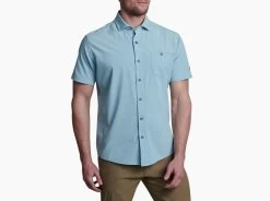 Optimizr Short-Sleeve - Men's 10 Optimizr Short-Sleeve - Men's -Outdoor Clothing Shop 1035988405 Kuhl OptimizrShortSleeve CarolinaBlue Mens Front