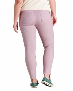 Earthworks Ankle Pant - Women's 5 Earthworks Ankle Pant - Women's -Outdoor Clothing Shop 1035988640 ToadAndCo EarthworksAnklePant FadedLilac Wmns Rear