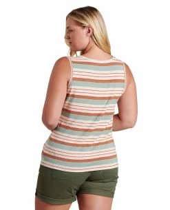 Grom Tank - Women's 6 Grom Tank - Women's -Outdoor Clothing Shop 1035988706 ToadAndCo GromTank Salt70sStripe Wmns Rear