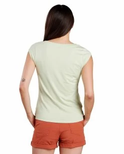 Anza Short-Sleeve Shirt - Women's -Outdoor Clothing Shop 1035988717 ToadAndCo AnzaShortSleeveShirt Elderflower Wmns Rear