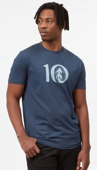Tentree Woodgrain Ten T-Shirt - Men's 1 Tentree Woodgrain Ten T-Shirt - Men's