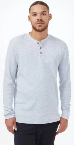 Tentree TreeWaffle Henley Long-Sleeve - Men's