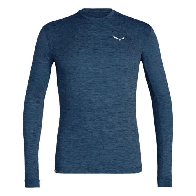 SALEWA Puez Melange Dry Long-Sleeve Tee - Men's 1 SALEWA Puez Melange Dry Long-Sleeve Tee - Men's