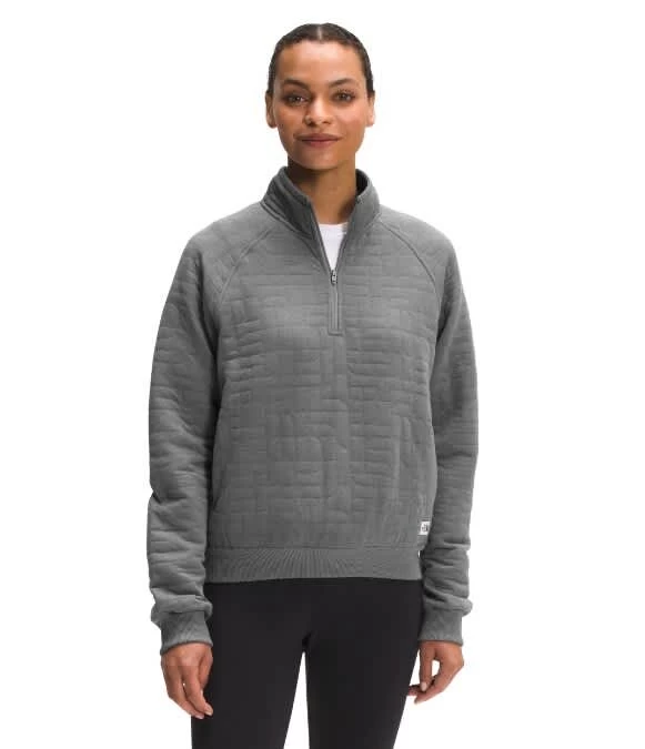 The North Face Long Peak Quilted 1/4 Zip - Women's 1 The North Face Long Peak Quilted 1/4 Zip - Women's