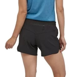 Patagonia Nine Trails Shorts 6" - Women's -Outdoor Clothing Shop 1035992050 Patagonia NineTrailsShorts6Inch Black Wmns Rear