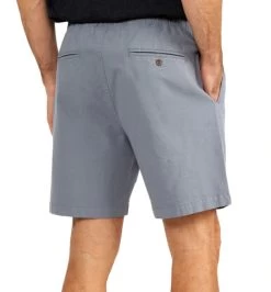 Stretch Canvas Short 7" -Men's -Outdoor Clothing Shop 1035992864 Freefly StretchCanvasShort7Inch Slate Mens Rear