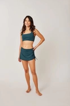 Hoku Swim Skirt - Women's 9 Hoku Swim Skirt - Women's -Outdoor Clothing Shop 1035993684 Carve HokuSwimSkirt EdenSolid Wmns Front