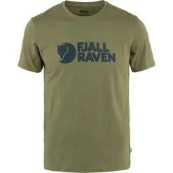 FJÄLLRÄVEN Fjällräven Logo T-Shirt - Men's 7 FJÄLLRÄVEN Fjällräven Logo T-Shirt - Men's -Outdoor Clothing Shop 1035996621 FjallRaven FjallravenLogoTShirt CaperGreen Mens Front