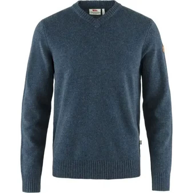 FJÄLLRÄVEN Övik V-Neck Sweater - Men's 1 FJÄLLRÄVEN Övik V-Neck Sweater - Men's