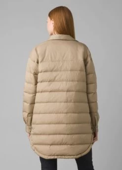 Prana Globe Thistle Shirt Jacket - Women's -Outdoor Clothing Shop 1035998000 Prana GlobeThistleShirtJacket Sandbar Wmns Rear