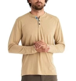 Bamboo Flex Henley - Men's