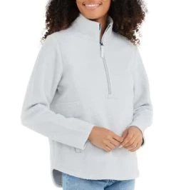 Bamboo Sherpa Fleece 1/2 Zip - Women's