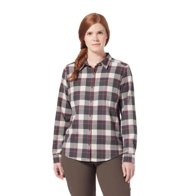 Royal Robbins Lieback Organic Cotton Flannel Long Sleeve - Women's 1 Royal Robbins Lieback Organic Cotton Flannel Long Sleeve - Women's