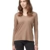 Tentree Treeblend V-Neck Long Sleeve - Women's