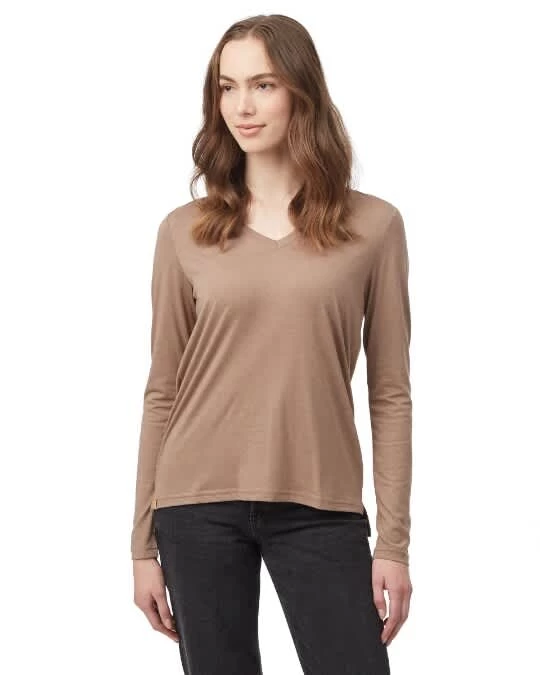 Tentree Treeblend V-Neck Long Sleeve - Women's 1 Tentree Treeblend V-Neck Long Sleeve - Women's