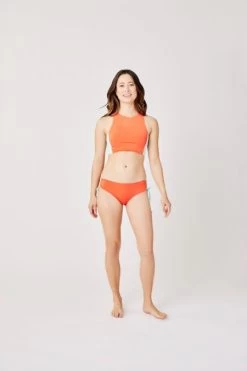 Sanitas Colorblock Top - Women's -Outdoor Clothing Shop 1036003959 Carve SanitasColorblockTop SunsetSeaGlass Wmns Front