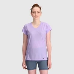 Outdoor Research Echo T-Shirt - Women's 11 Outdoor Research Echo T-Shirt - Women's -Outdoor Clothing Shop 1036004850 OutdoorResearch EchoTShirt Lavender Wmns Front