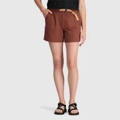Outdoor Research Ferrosi 5" Shorts - Women's 5 Outdoor Research Ferrosi 5" Shorts - Women's -Outdoor Clothing Shop 1036004868 OutdoorResearch Ferrosi5InchShorts Brick Wmns Front