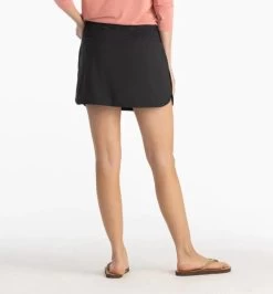 Bamboo-Lined Breeze Skort - Women's 13 Bamboo-Lined Breeze Skort - Women's -Outdoor Clothing Shop 1036005116 Freefly BambooLinedBreezeSkort Black Wmns Rear