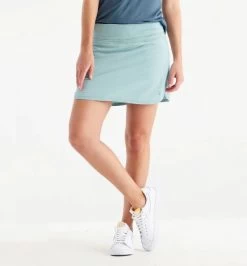 Bamboo-Lined Breeze Skort - Women's 14 Bamboo-Lined Breeze Skort - Women's -Outdoor Clothing Shop 1036005121 Freefly BambooLinedBreezeSkort SeaGlass Wmns Front