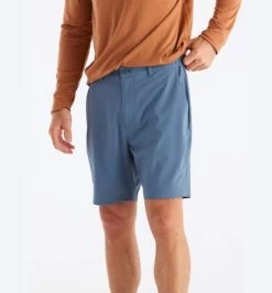 Latitude Short - Men's -Outdoor Clothing Shop 1036005446 Freefly LatitudeShort SlateBlue Mens Front