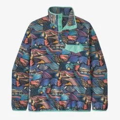Patagonia Lightweight Synchilla Snap-T Pullover - Women's 5 Patagonia Lightweight Synchilla Snap-T Pullover - Women's -Outdoor Clothing Shop 1036006023 Patagonia LightweightSynchillaSnapTFleecePullover JoyPitchBlue Wmns Front