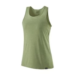 Patagonia Capilene Cool Daily Tank - Women's -Outdoor Clothing Shop 1036006246 Patagonia CapileneCoolDailyTank SalviaGreenDarkSalviaGreenXDye Wmns Front