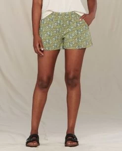 Sunkissed Pull-On Short - Women's -Outdoor Clothing Shop 1036006469 ToadandCo SunkissedPullOnShort SagebrushClusteredPrint Wmns Front