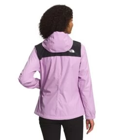 The North Face Antora Jacket - Women's -Outdoor Clothing Shop 1036007051 TheNorthFace AntoraJacket TNFBlackLupine Wmns Rear