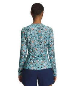 The North Face Class V Water Top - Women's -Outdoor Clothing Shop 1036007102 TheNorthFace ClassVWaterTop ReefWatersBirdStudyPrint Wmns Rear