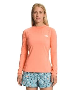 The North Face Class V Water Top - Women's -Outdoor Clothing Shop 1036007288 TheNorthFace ClassVWaterTop DustyCoralOrange Wmns Front