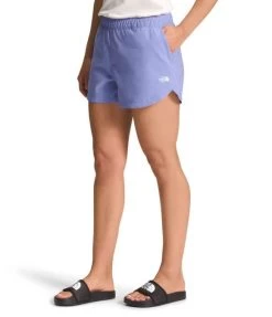 The North Face Class V Short 4" - Women's -Outdoor Clothing Shop 1036007293 TheNorthFace ClassVShort4Inch DeepPeriwinkle Wmns Front