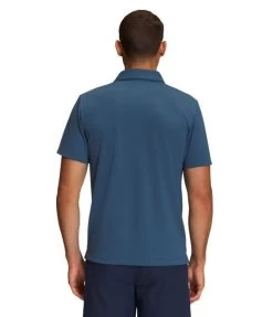 The North Face Wander Polo - Men's 7 The North Face Wander Polo - Men's -Outdoor Clothing Shop 1036007444 TheNorthFace WanderPolo ShadyBlue Mens Rear