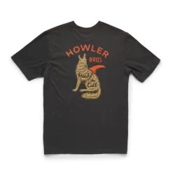 Select Pocket T - Men's 19 Select Pocket T - Men's -Outdoor Clothing Shop 1036007659 HowlerBros SelectPocketT CoyoteHowlAntiqueBlack Mens Front