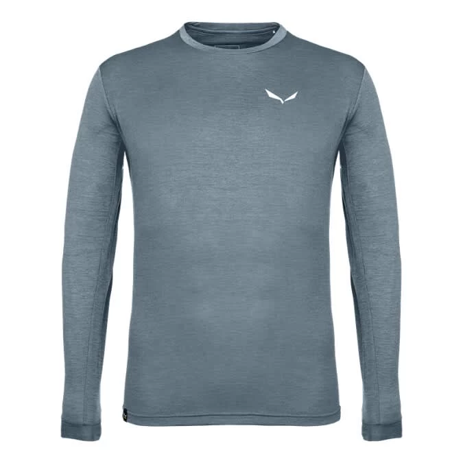 SALEWA Puez Melange Dry Long-Sleeve Tee - Men's 2 SALEWA Puez Melange Dry Long-Sleeve Tee - Men's - Image 2