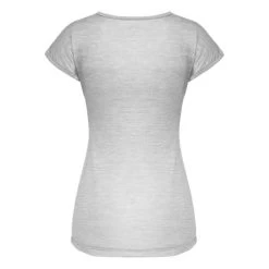 SALEWA Puez Melange Dry Short-Sleeve Tee - Women's -Outdoor Clothing Shop 1036008851 Salewa PuezMelangeDrySSTee WhiteMelange Wmns Rear