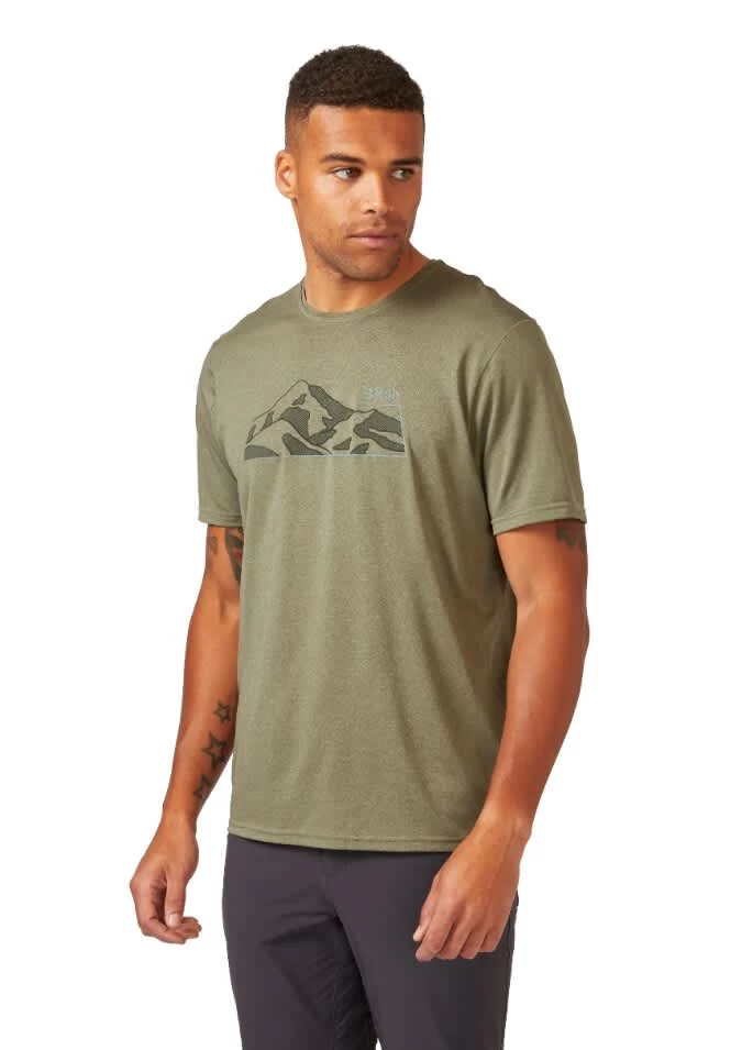 Rab Mantle Mountain Tee - Men's 2 Rab Mantle Mountain Tee - Men's - Image 2