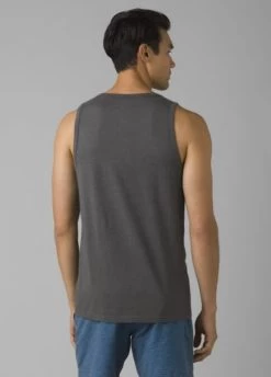 PrAna Tank - Men's 5 PrAna Tank - Men's -Outdoor Clothing Shop 1036009637 Prana PranaTank CharcoalHeather Mens Rear